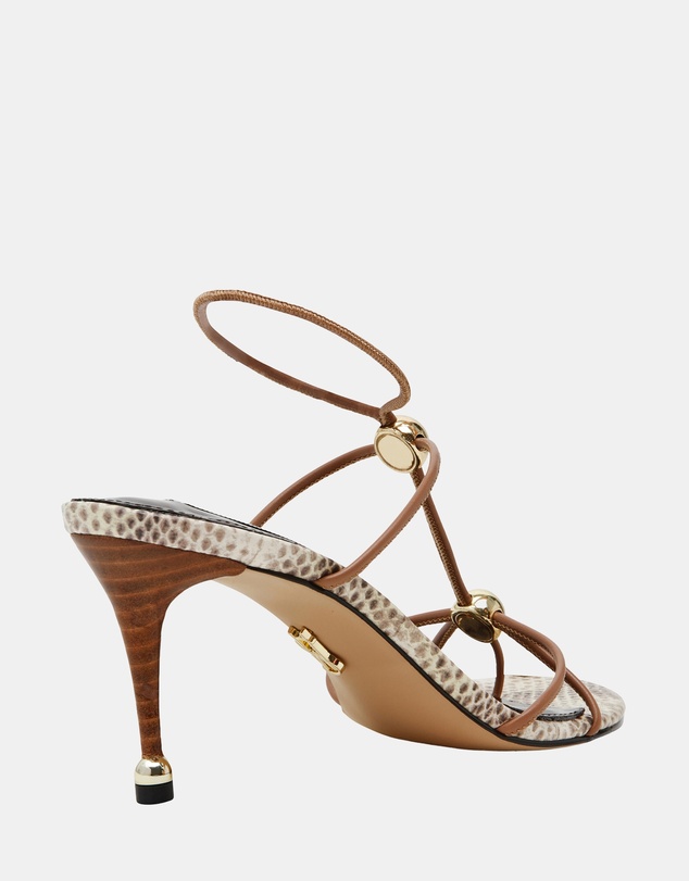 Steve Madden - Ramos Natural Snake Heels