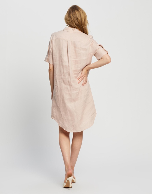 White By FTL - Hettie Shirt Dress