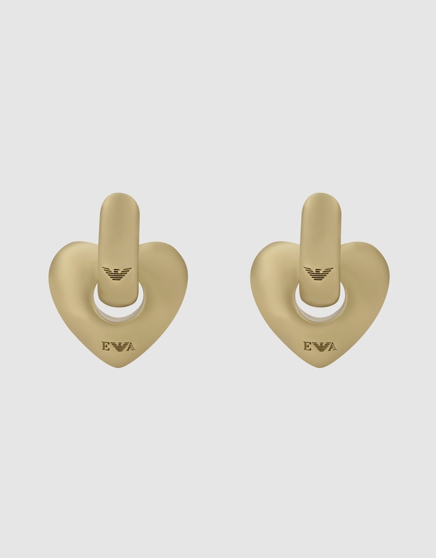 Emporio Armani - Emporio Armani Gold-Tone Earring