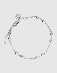 Najo - Mattina Silver Single Bracelet (19cm + ext)