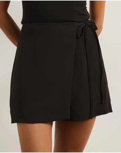 Atmos&Here - Evelyn Tailored Wrap Skort