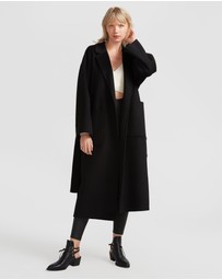 Belle & Bloom - Wide Awake Split Hem Overcoat