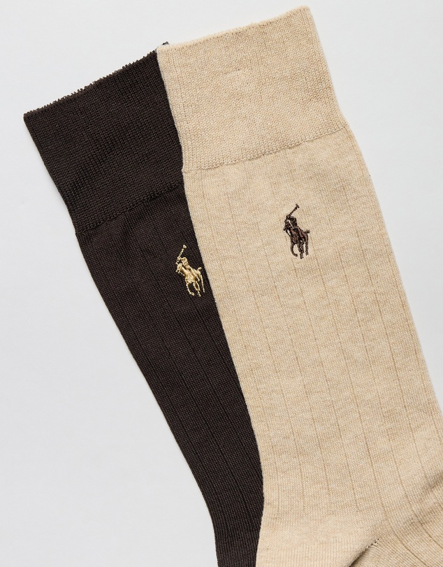 Polo Ralph Lauren - 2-Pack Bundle Classic Crew Socks