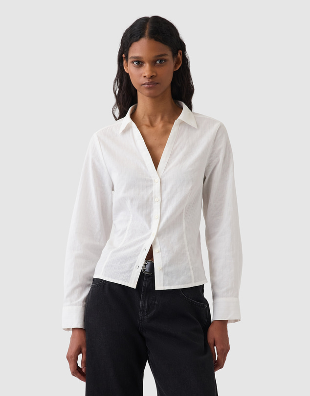 GAP - LS Fitted Dobby Shirt