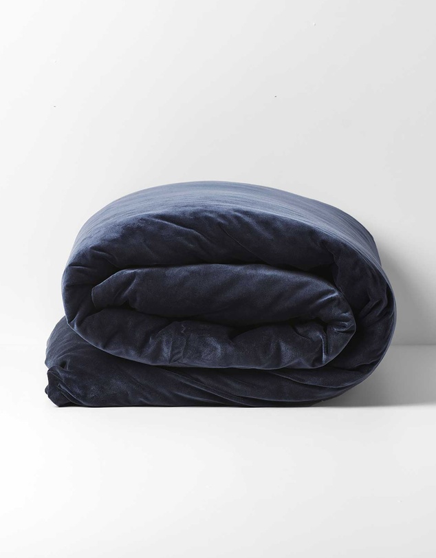 Aura Home - Luxury Velvet Quilt Cover