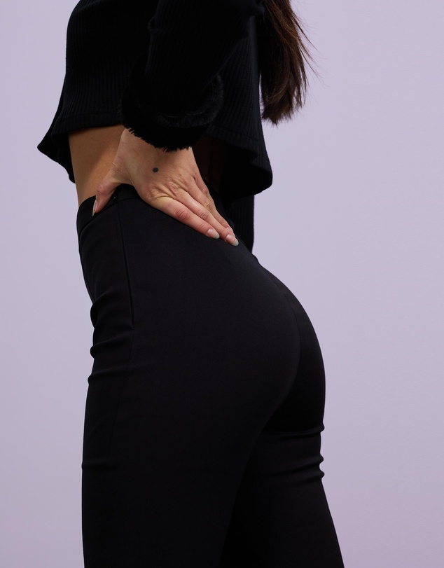 Dazie - Deja Vu Fitted High-Waisted Pants