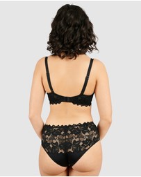 Sans Complexe - Arum Prima Mid Rise Sheer Stretch Lace Brief