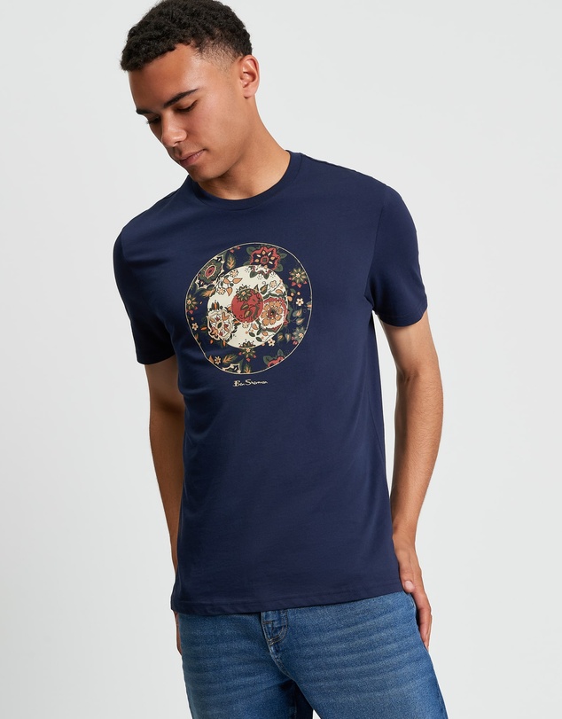 Ben Sherman - Floral Target Tee