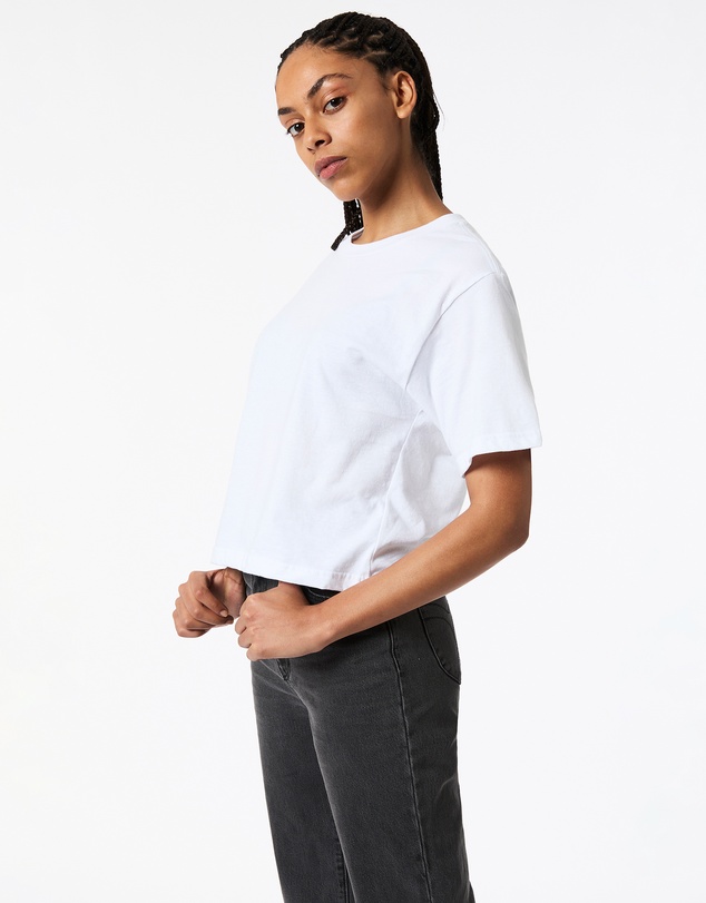 American Apparel - Women's Fine Jersey Boxy T-Shirt
