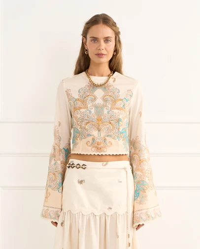 Heaven Australia - Tapestry Anya Long Sleeve Top