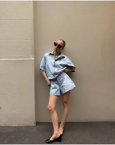 KIVARI - Florence Denim Shorts