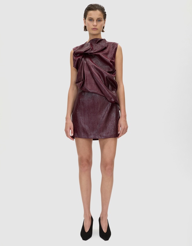 CAMILLA AND MARC - Sana Drape Tailored Mini Dress