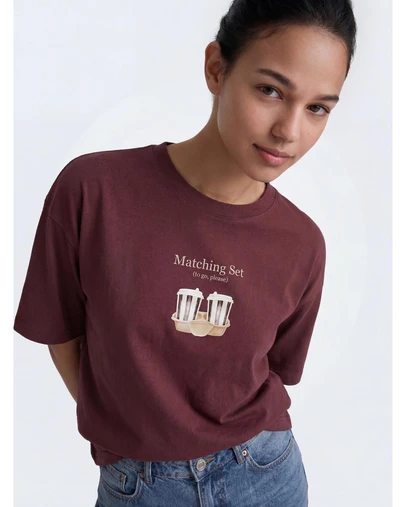 ONLY - Vivvi Printed T-Shirt