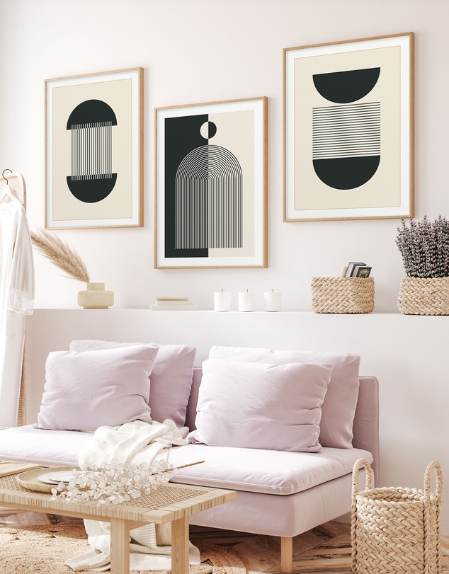 Olive et Oriel - Arche Graphique III Art Print