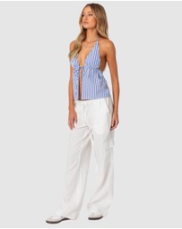 EDIKTED - Madelyn Tie Front Top