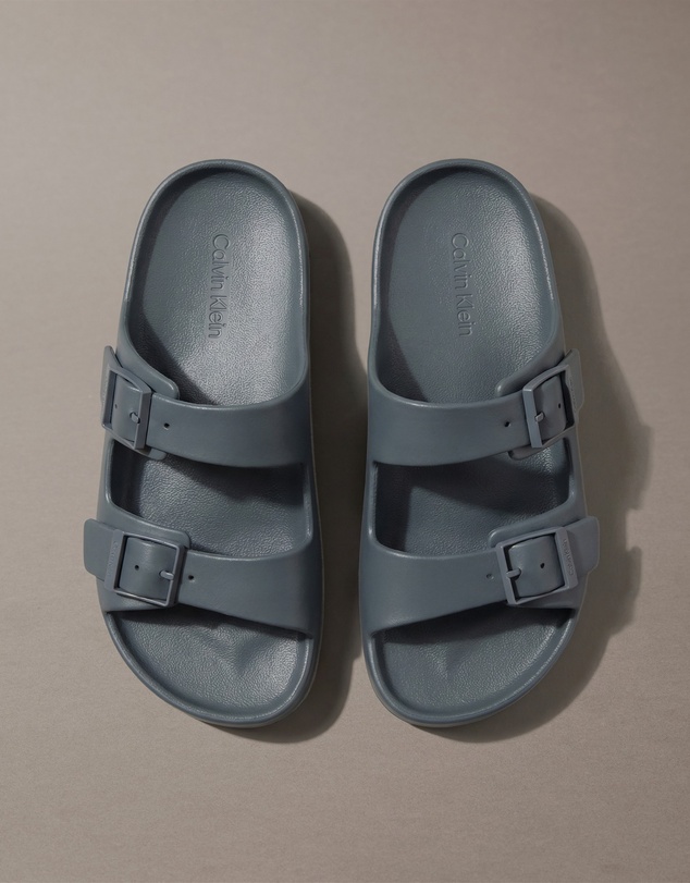 Calvin Klein - Paco Contoured Buckle Sandals