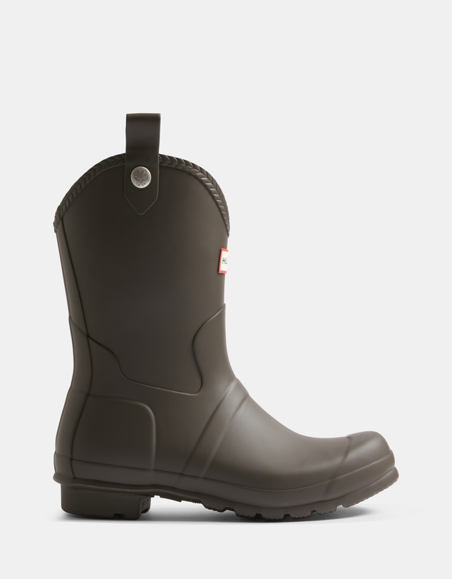 Hunter - Women’s Original Cowboy Boot in Chocolate Brown