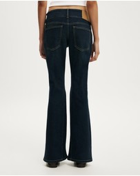 Cotton On - Petite Mid Rise Bootcut Jean