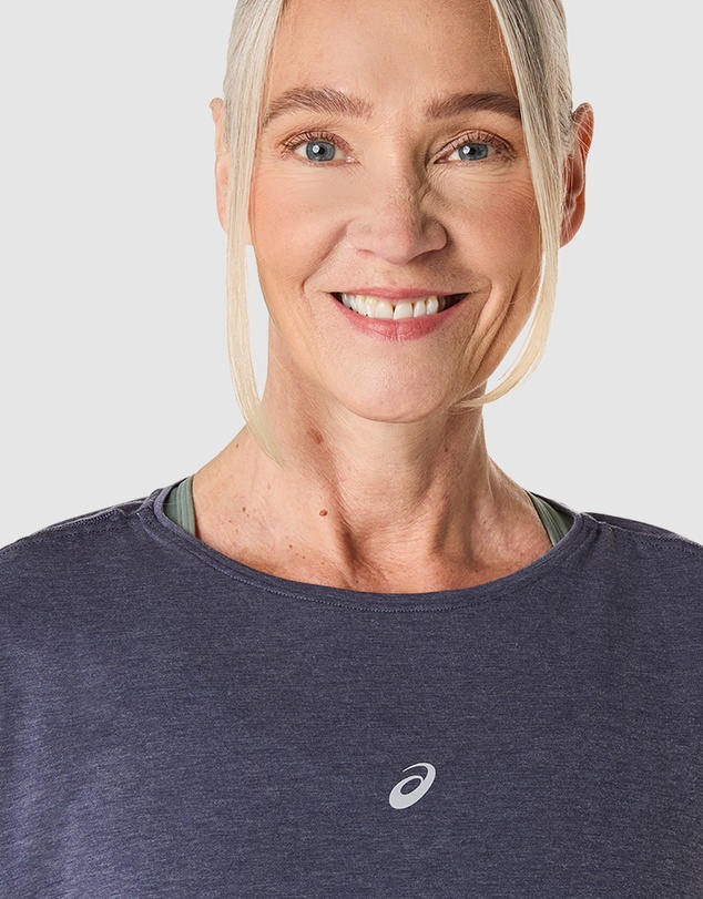 ASICS - Nagino Run Adjustable Short Sleeved Top - Women's