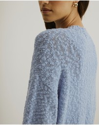Atmos&Here - Julia Relaxed Boucle Knit Jumper