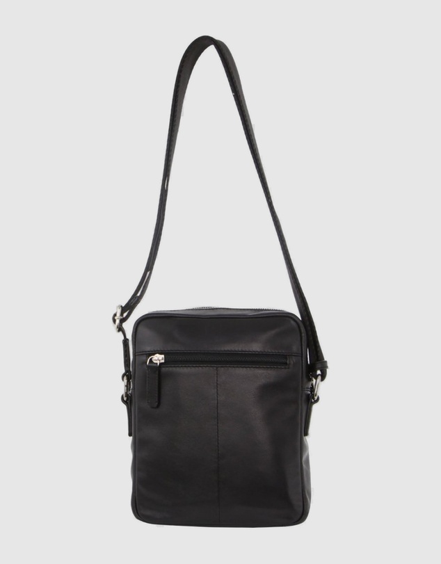 Pierre Cardin - Pebbled Leather Organiser Cross-Body Bag