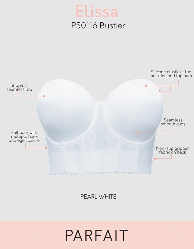 Parfait - Elissa Seamless Padded Longline Strapless Bra
