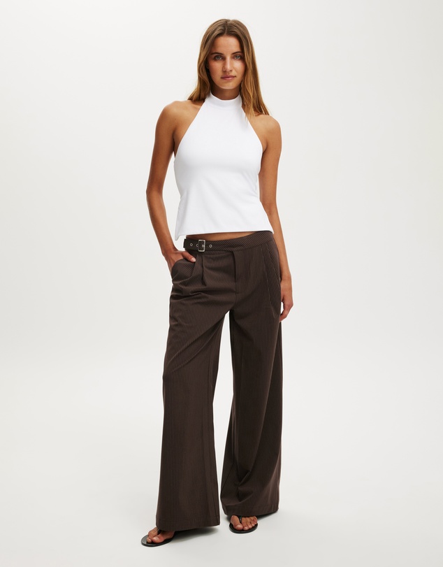 Cotton On - Hold Me Halter Twist Back Top