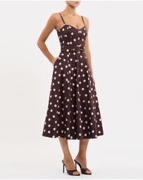 Rebecca Vallance - Vivianne Strap Midi Dress