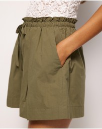 AERE - Harper Cotton Shorts