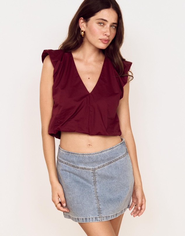MINKPINK - Tate Denim Mini Skirt