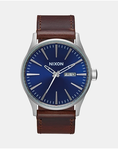 Nixon - Sentry Leather Watch