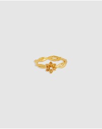 By Charlotte - Bloom Within Lotus Ring