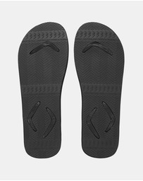 Boomerangz Footwear - Men's Saltwater Dreamtime Thongs 01 with arch support and 2 x interchangeable straps