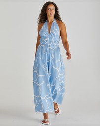 Sass - Tilda Backless Plunge Dress