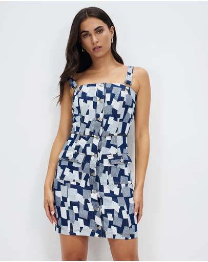 Honey and Beau - Dreamer Button Dress