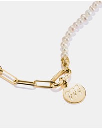 THOMAS SABO - THOMAS SABO Connect Charm angel number 777 with stones Gold