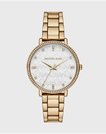 Michael Kors - Pyper Gold Tone Analogue Watch