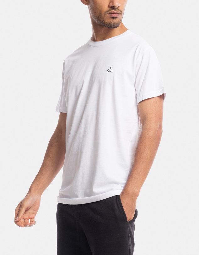 Stock & Co. - Stock & Co Anchor Embroidery Tee