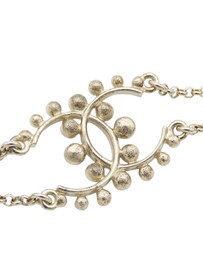 Pre-Loved by Azura Reborn - Pre-Loved Gold Plated CC Faux Pearl Rhinestones Bracelet