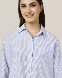 Papinelle - Selina Stripe Boyfriend Shirt