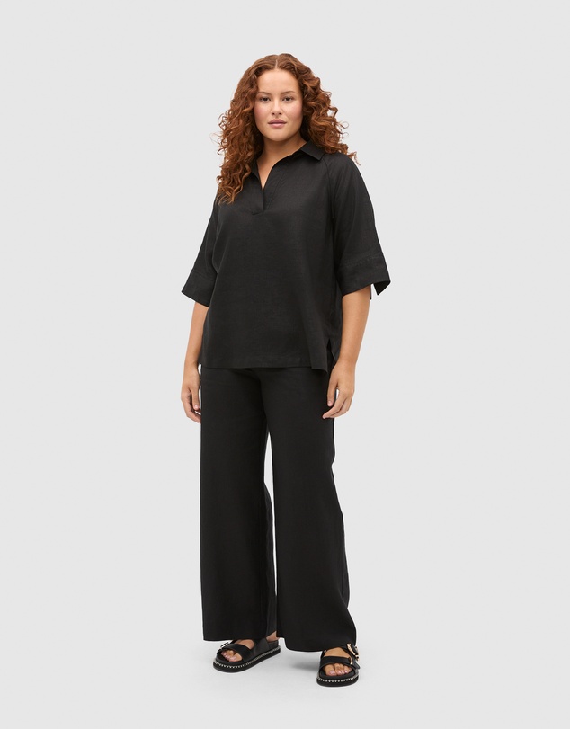 Seed Heritage - Core Linen Waisted Pant