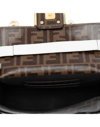Pre-Loved by Azura Reborn - Pre-Loved Mini Zucca Glazed Fabric Cage Baguette Satchel