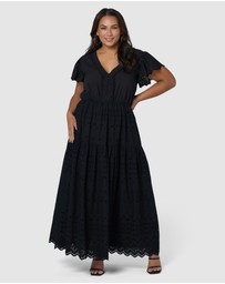 Indigo Tonic - Allegra Broderie Maxi Dress