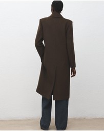 M.N.G - Double-Breasted Wool Coat