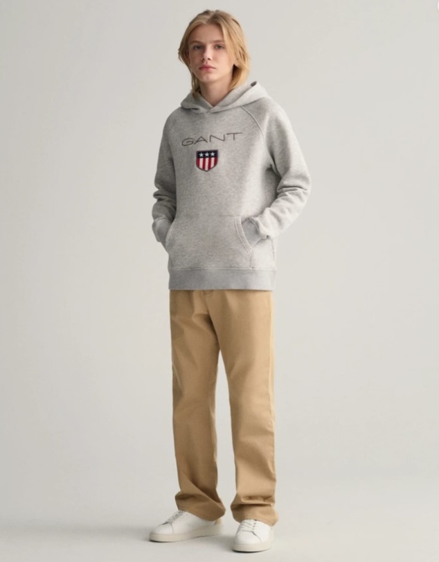 Gant - Teen Boys GANT Shield Hoodie