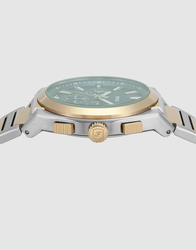 Fossil - Everett Two Tone Chronograph Watch