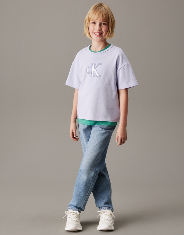 Calvin Klein Jeans - Girls Boxy Logo T-Shirt