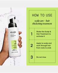 Nioxin - Nioxin System 2 Scalp + Hair Thickening Treatment - Serum For Natural Hair With Progressed Thinning, 100ml