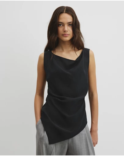 Country Road - Asymmetrical Hem Blouse