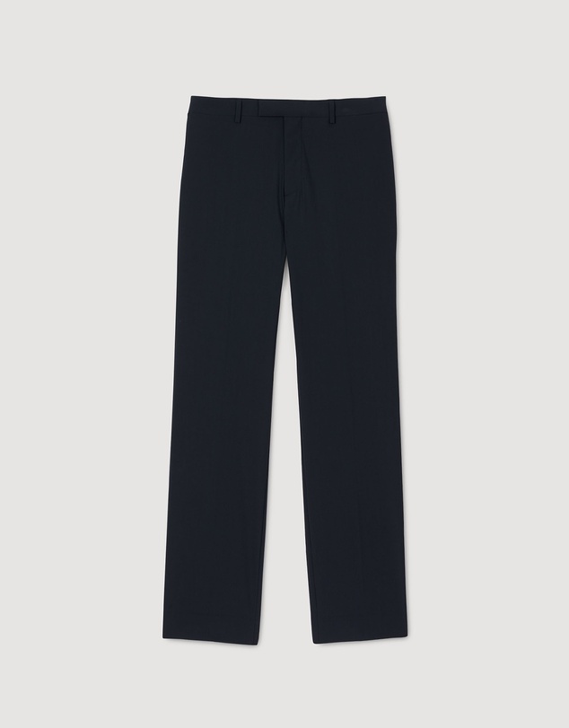 Sandro - Formal Destructure Wool Stretch Pants